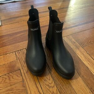 Nautica Black Waterproof Boots